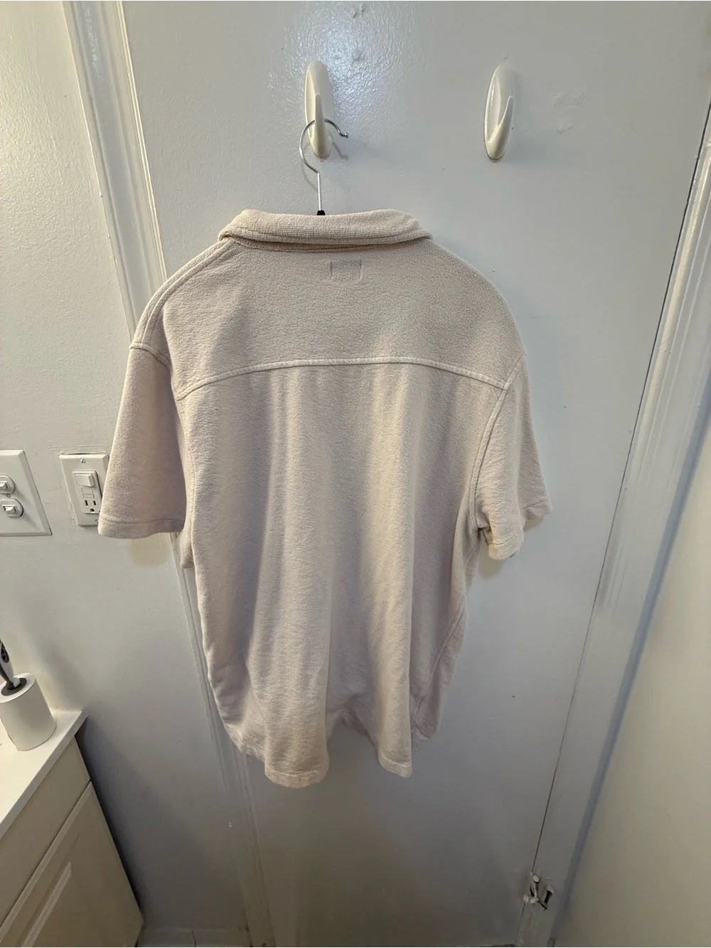 J.Crew Textured Camp Collar Knit Shirt in stripe